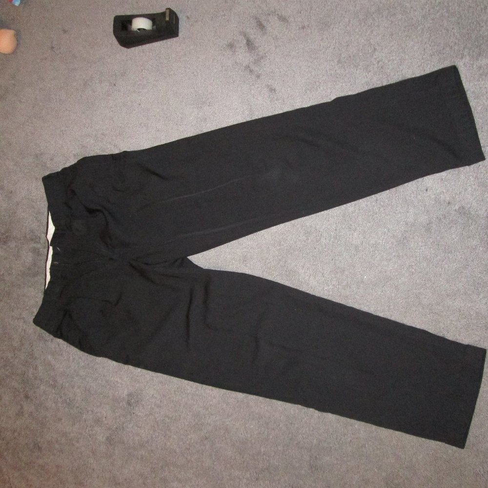 Slates 31 x 32 black dress pants